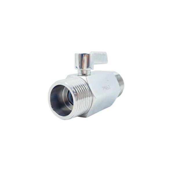 Mini Ball Valve with Stainless Steel Handle and Floating Ball Design 304 Material
