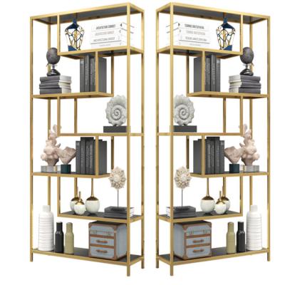 Custom Metal Display Rack Human Hair Extensions Salon Display Shelf Stainless Steel Wig Rack Extension Display Shelf