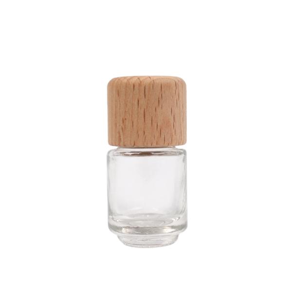 Modern Beech Wood Perfume Bottle Lid Printing Logo Essential Oil Bottle Cap