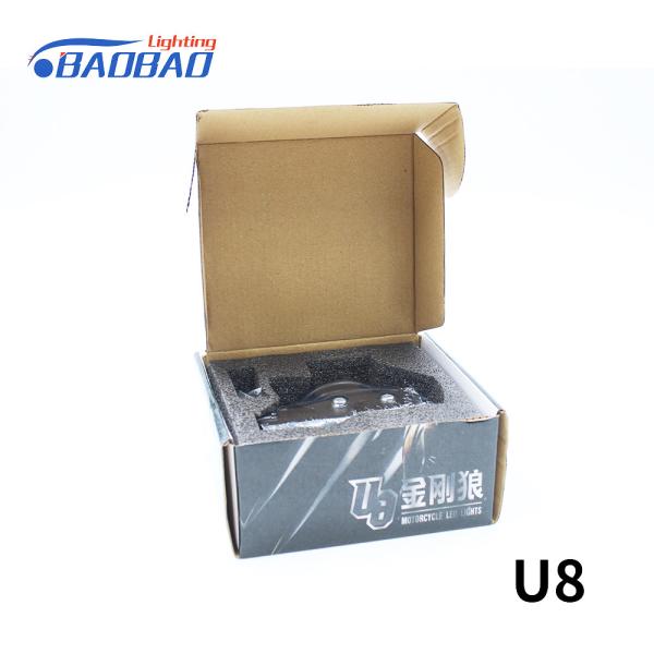 U8 10w Motorcycle Transformer led headlight