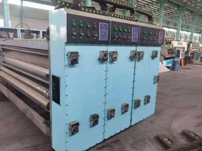 High Definition Carton Glazing Drying Printing Slotting Die Cutting Machine 440v