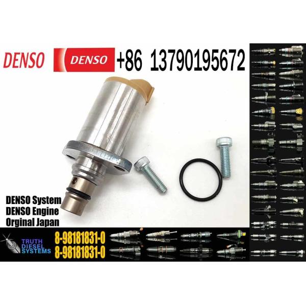 4HK1 6HK1 soupape de contrôle d'aspiration de pompe à carburant moteur 8-98181831-0 8981818310 soupape solénoïde de pompe à haute pression