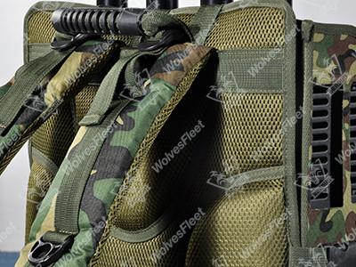 high power multi band manpack backpack rf jammer in leight weight