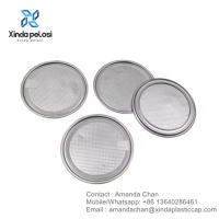 Fabrica tamaño personalizado de plata de aluminio fácil de quitar la tapa para sellar la lata de plástico