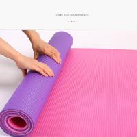 Ioga grossa extra do PVC da extra grande e esteira 5mm de Pilates