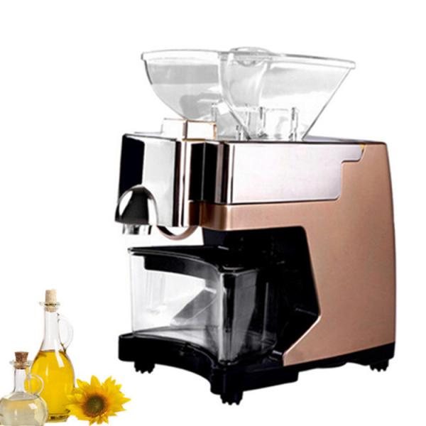 Aluminum Home Oil Press Machine , Household Oil Extraction Machine Reasonable Body Design