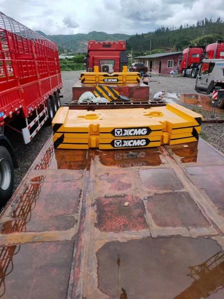 Jaune Xcmg 75 tonnes Grue mobile Poids du modèle populaire