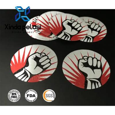 Foil Heat Seal Lids  Aluminium Plastic Foil Pans Round With Foil Lids Coffee Capsule