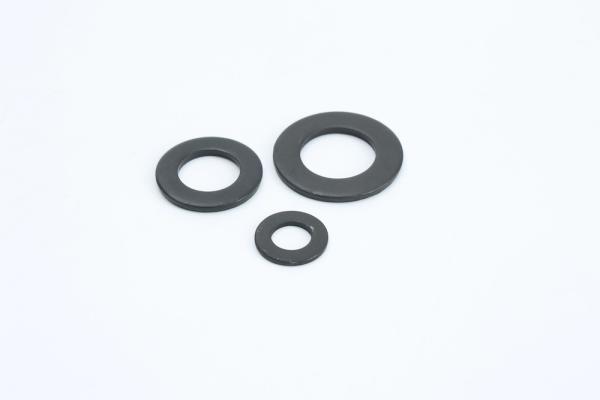 M6 M8 M10 M12 M16 M20 Black Stainless Steel Flat Washers Black Oxide Fender Washers Aluminum