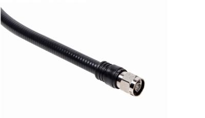 Low PIM RF Feeder Cable 1/2 Super Flexible Jumper Type N Male To N Male Connector