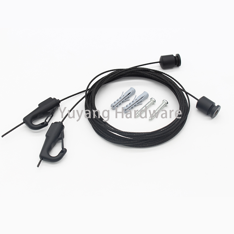Wholesales Rail Hanger Kit Suspended Ceiling Hanging Kits OEM Suspension Wire for Lights