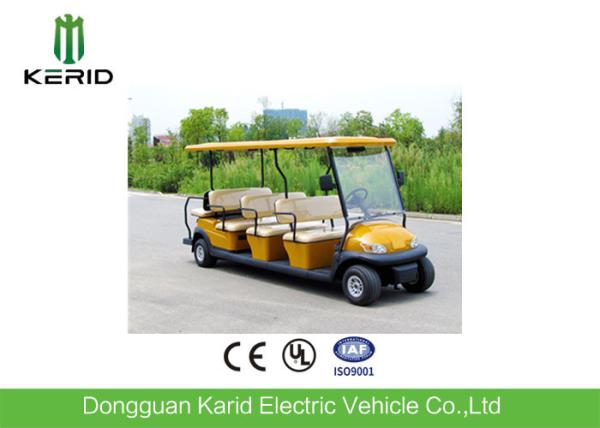 48V / 4KW DC Motor Electric 8 Seater Golf Buggy Battery Operated Curtis Controller