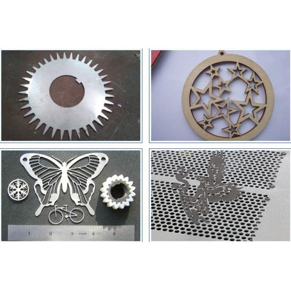 High Speed 500W Metal Fiber Laser Cutting Machine For Mild Steel / Carbon Steel