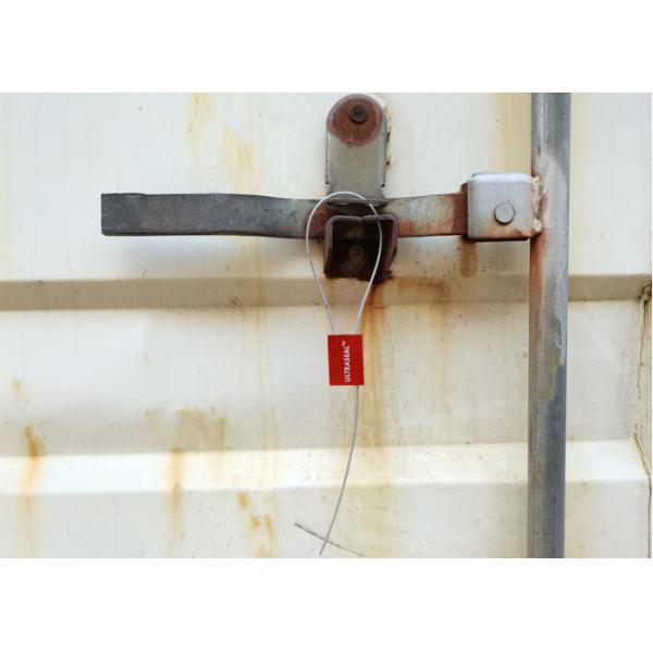 US-CC184 Tamper Proof Container Security Seal 4.69KN High Tensile Strength