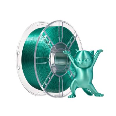 Impressora 3D PLA Silk Green 1,75 mm Filamento de impressora 3D 1 kg