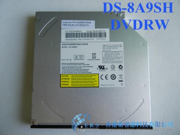 DS-8A9SH DS8A9SH 12.7mm Internal SATA DVD Burner/ DVD Duplicator/ DVDRW