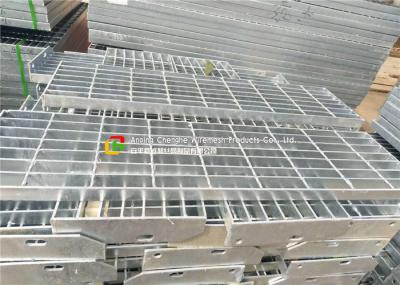 Aiti - Slip Ladders Galvanized Stair Treads , Serrated Bar Grating Stair Treads 