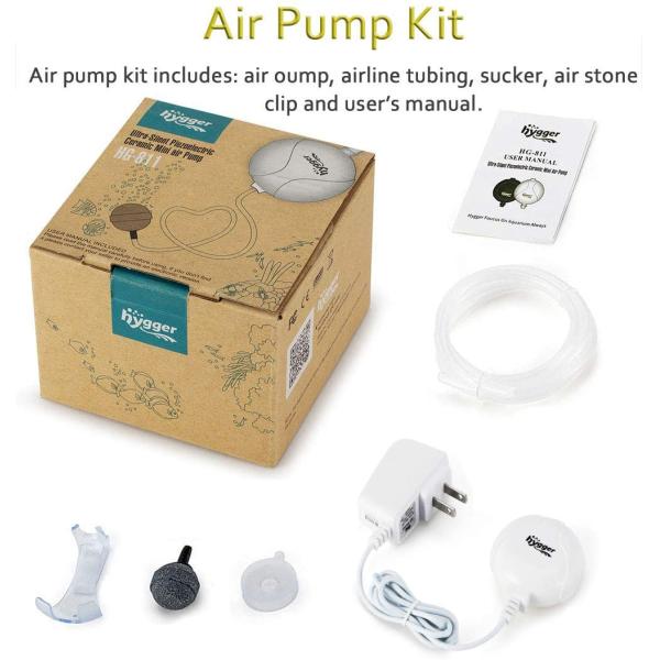 Quiet Mini 1.5W Air Pump For 10 Gallon Tank
