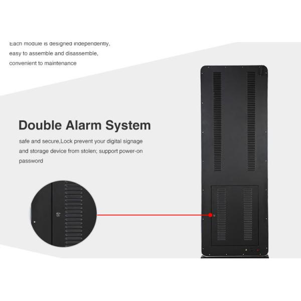 32 inch Shopping Mall  Metal Wireless 3G Wifi Android 4.2 Samsung LCD Indoor Kiosk Advertising Display Digital Signage