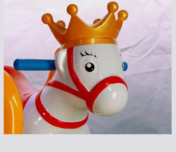 3 People Amusement Kids Ride Indoor Outdoor Playground Merry - Go - Round  Small Carousel