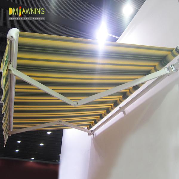 aluminium Retractable Awning Hardware Outdoor Telescopic Folding Arm Awnings