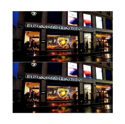 Display LED à prova d'água a cores completas para comércio ao ar livre em painel P3.9-7.8mm