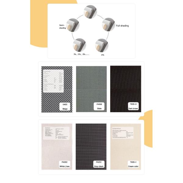 Garden Pergola Electric Roller Blinds Pvc Waterproof Sunscreen Outdoor Zip Screen