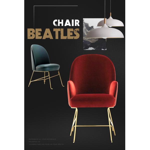 Padded Armless Upholstered Dining Chairs Kitchen Furniture High Density Sponge