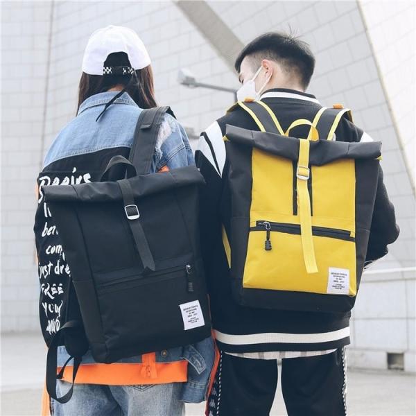 Schoolbag female middle school students Korean version of big backpack Japanese backpack academic business bag