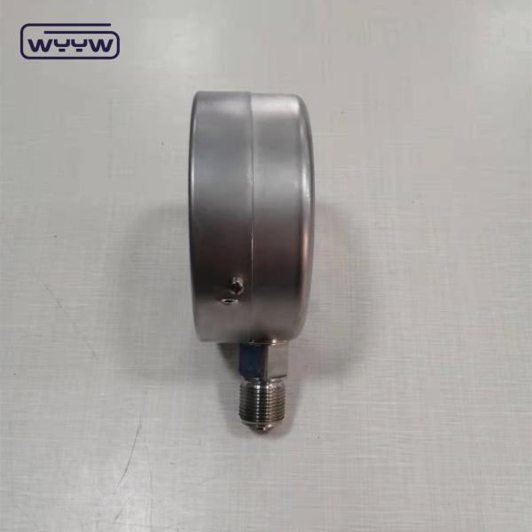 Connecteur de jauge de pression en acier inoxydable de 63 mm de diamètre OEM