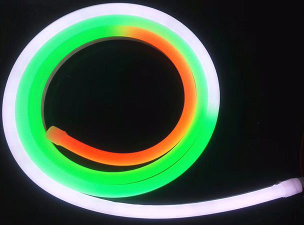 Цвет Progra гоня свет веревочки СИД гибкого трубопровода DMX512 волшебного пиксела СИД цифров Rgb Addressable неоновый Programmable неоновый