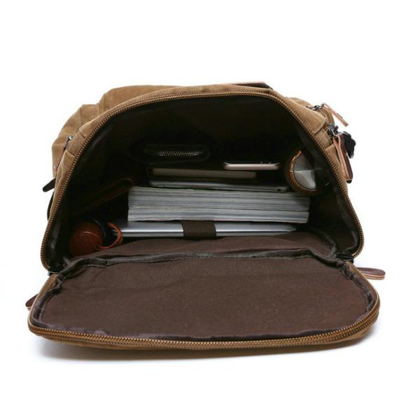 Ноутбук случайного ретро перемещения модный кладет рюкзак в мешки