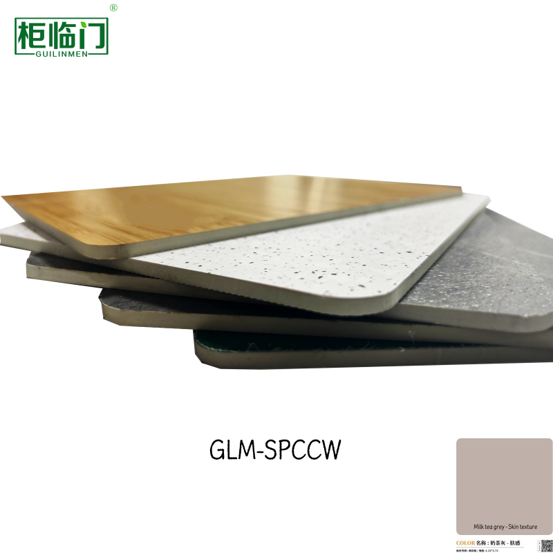 Modern SPC Crystal Wall Panel Waterproof Low Maintenance Wall Solution