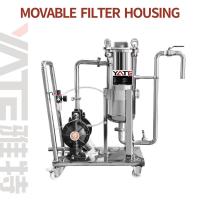 Grade alimentaire 150 Maillage en acier inoxydable Chariot à sac mobile Filtre pour sirop de miel