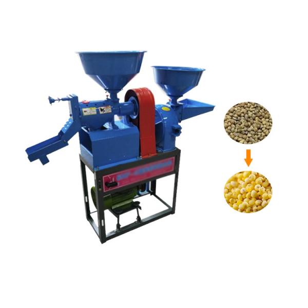 Maize Corn Flour Milling Machines Automatic Stainless Steel Rice Mill Machine
