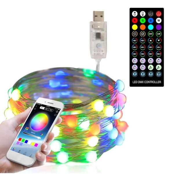 солнечные приведенные в действие декоративные света строки рождественской елки плакировкой Chrome фонариков 6V