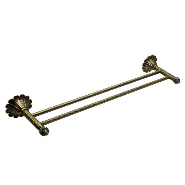 Modern Design 886g Light Double Towel Bar Antique Brass Bathroom Essentials