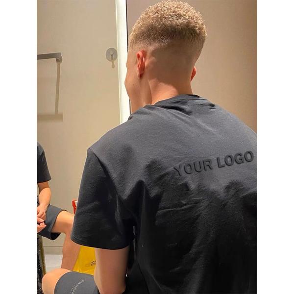 Custom Printed Cotton T-Shirts OEM ODM Anti-Shrink Needle Detection Plus Sizes