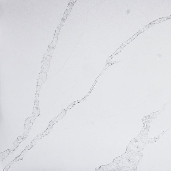 Cofres de quartzo de engenharia branca espessura 2 cm lâminas de quartzita