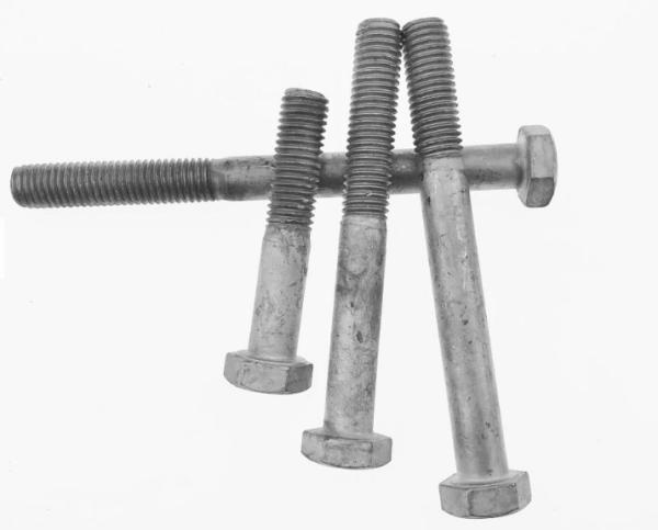 High quality hex bolts hot dip galvanizing grade 8.8 for steel structural