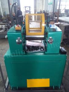 XK-160 Lab Open Rubber Mixing Mill 380V avec frein de sécurité