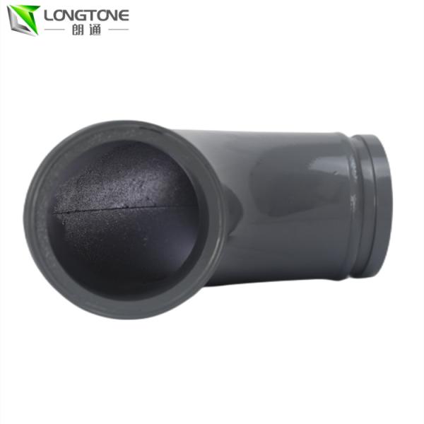 Longtone изгибая локоть стены близнеца труб DN125 *90D конкретного насоса