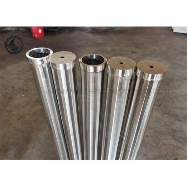 Iso9001 Certified Stainless Steel Wound Screen 0.025mm-20mm Slot Size
