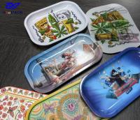 Hermosos patrones de bandeja de empaque de hierbas con tapa magnética