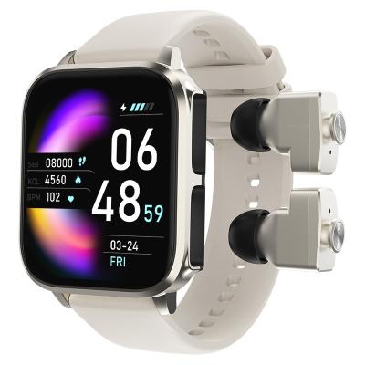 ODM 2 In1 Tws Smart Watch Screen Touch Watch Bluetooth 5.0 HS22 With Earbuds