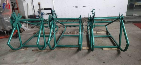 Heavy Duty GSP Rope Reel And Stand with Reinforced Steel Frame