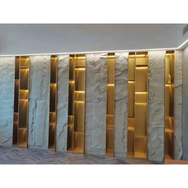 Armoire de stockage de vitrail de contrôle électronique de température en acier inoxydable pour le bénéfice