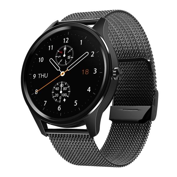 IP68 Round Smart Wristband Wechat Movement Real Time Measurement