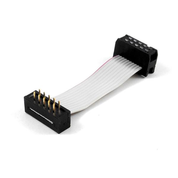 1.0mm 1.27mm 2.0mm 2.54mm pitch high quality Gray flat flex IDC cable ODM/OEM welcomed