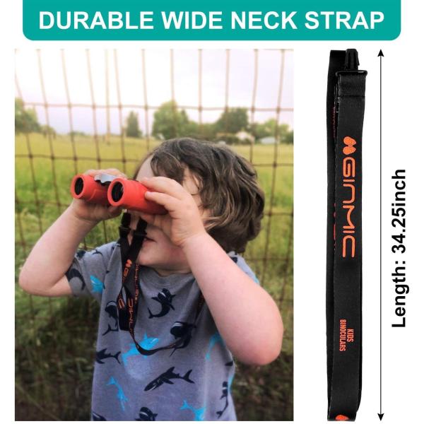 8x21 Kids Binoculars Telescope Shockproof Telescope For Children